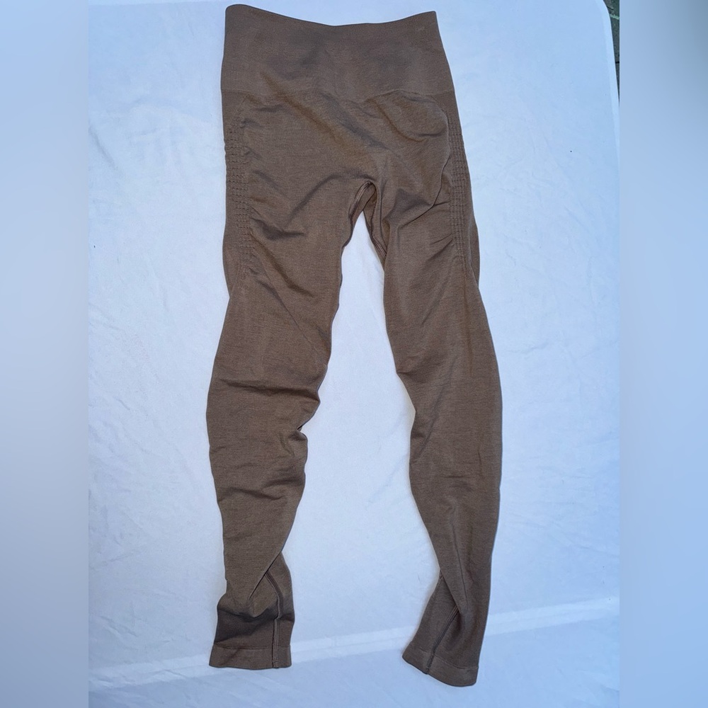 Alphalete Brown High-Waist Leggings